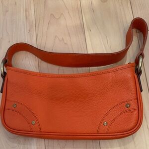Burberry Orange Clutch